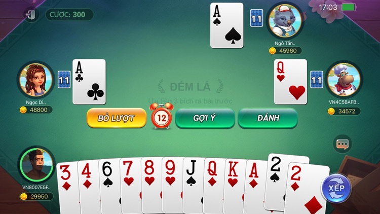 Quy tắc và Lối chơi của Tiến lên miền nam